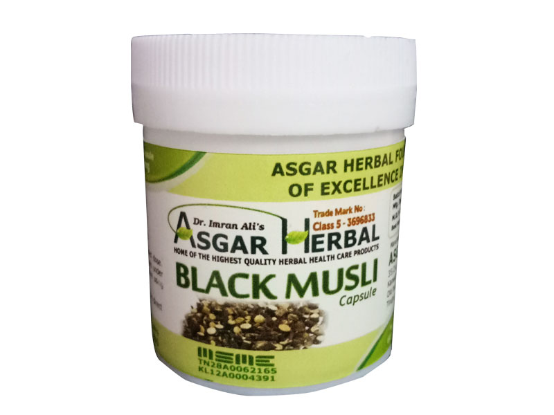 BLACK MUSLI CAPSULE | | ASGAR Healthcare Group