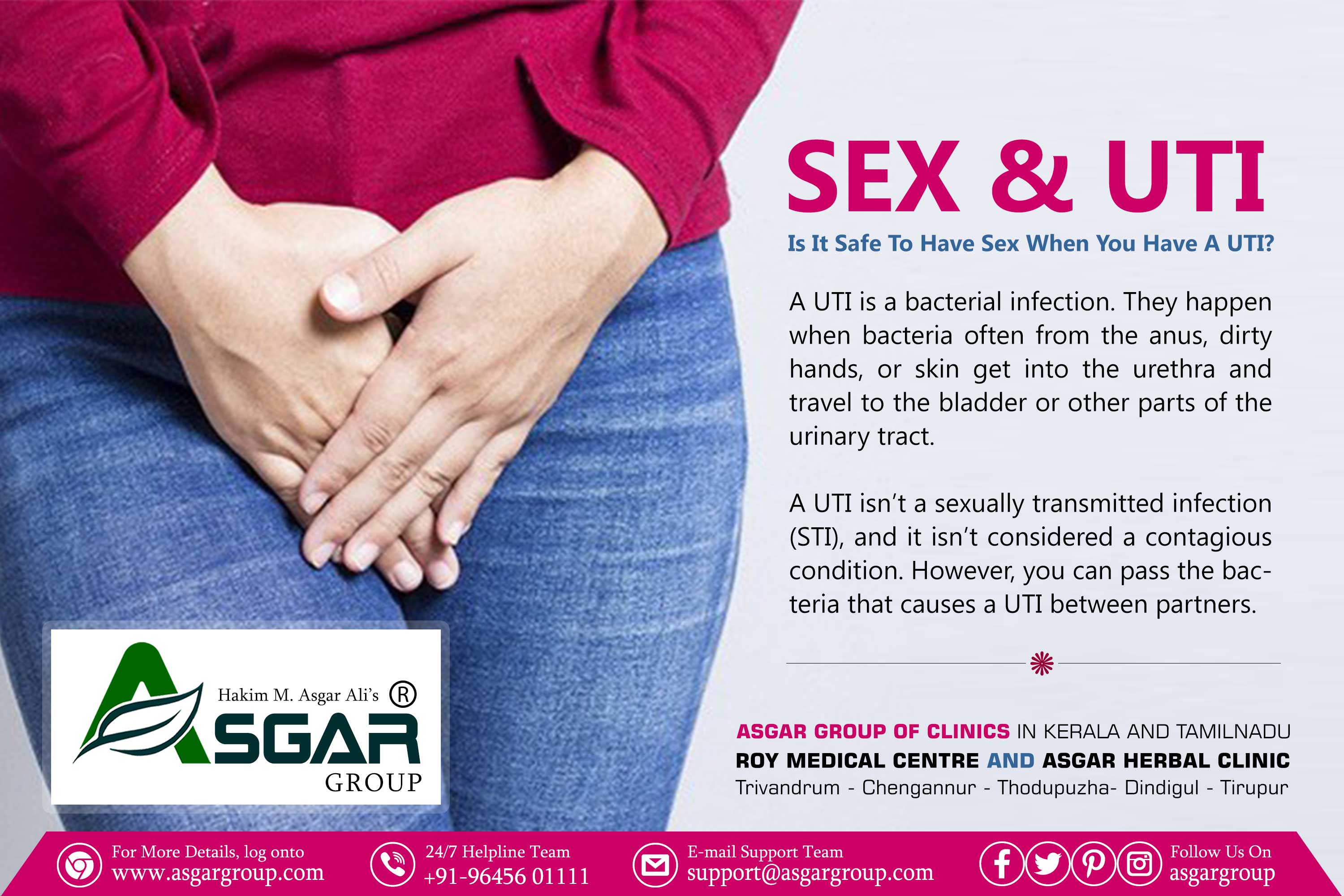 Sex and Urinary Tract Infection UTI