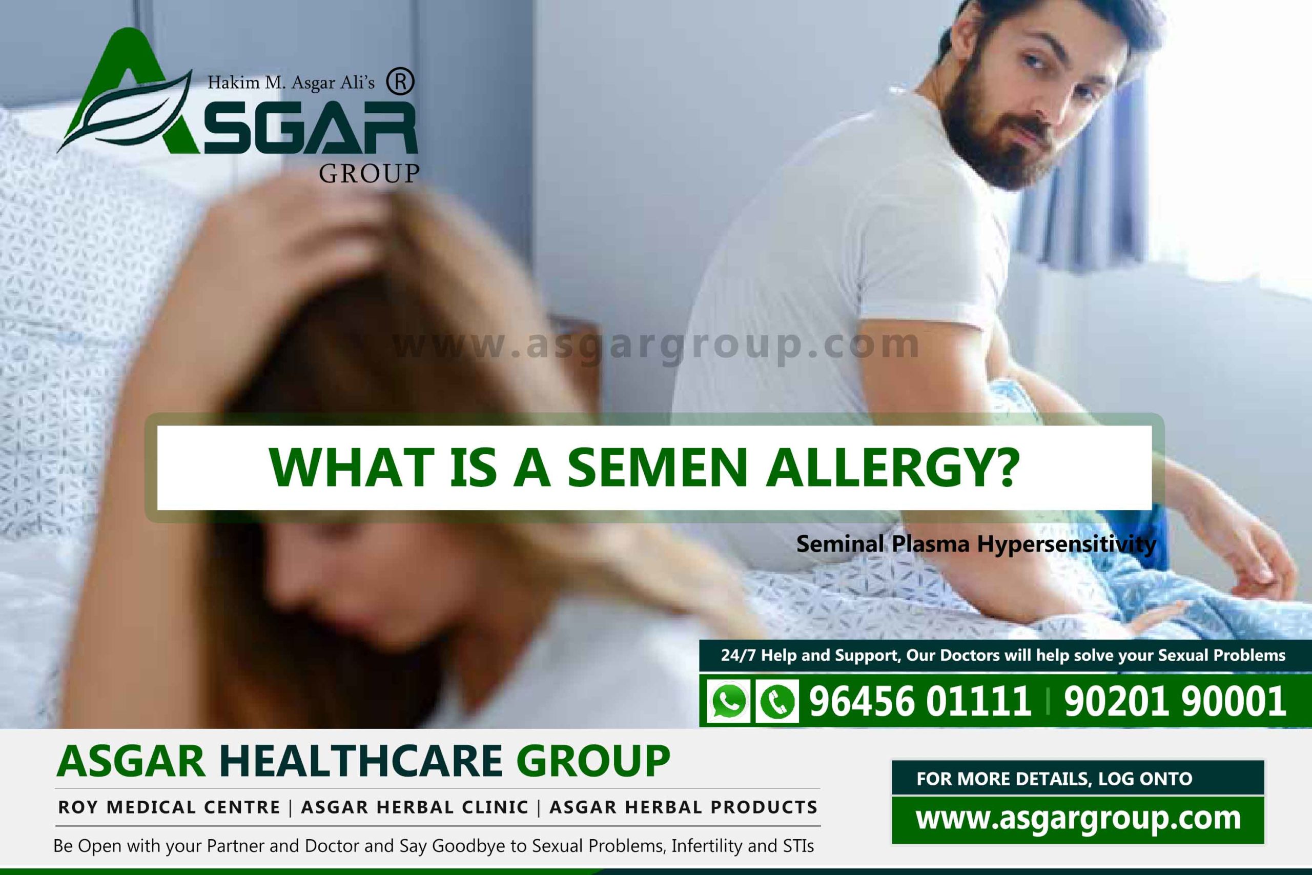 What is a Sperm or Semen allergy Symptoms causes and treatment scaled