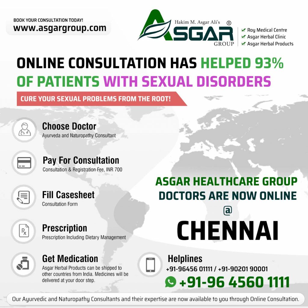 BEST SEXOLOGIST DOCTOR IN CHENNAI FOR ONLINE MALE AND FEMALE SEX CONSULTATION AYURVEDIC KERALA TREATMENT CENTRE INDIA